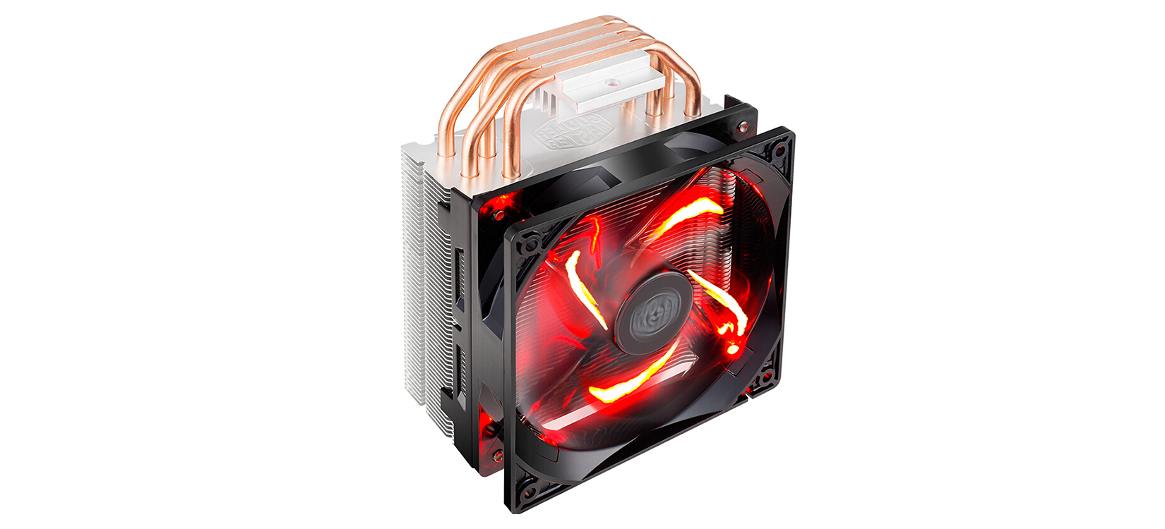 Tản nhiệt CPU Cooler Master T400i Red được gia công rất tốt, tản dày dặn, chắc chắn, sáng bóng